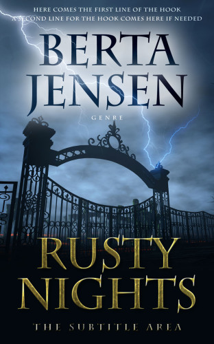 3D mockup of Mirage #26404 - Premade Horror Book Cover