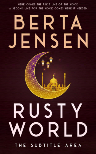 3D mockup of Aubergine #26426 - Premade Religion & Spirituality Book Cover