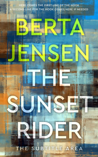 3D mockup of Corduroy #26460 - Premade Abstract Book Cover