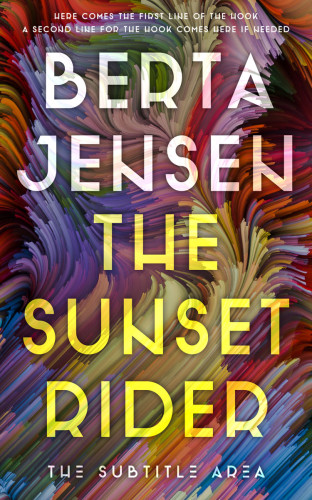 3D mockup of Ferra #26462 - Premade Abstract Book Cover