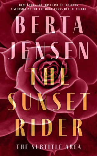 3D mockup of Dark Tan #26469 - Premade Abstract Book Cover