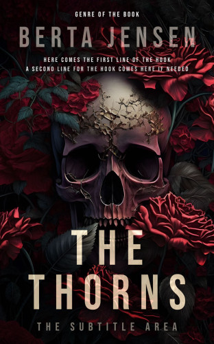 3D mockup of Gondola #26474 - Premade Horror Book Cover