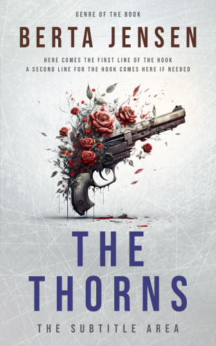 3D mockup of Iron #26476 - Premade Mystery & Thriller & Suspense Book Cover