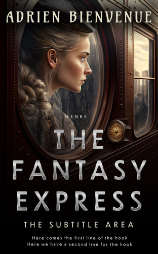 3D mockup of Gondola #26499 - Premade Mystery & Thriller & Suspense Book Cover