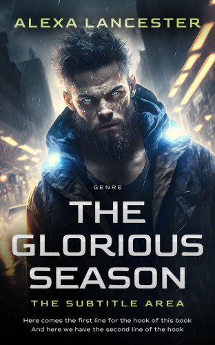 3D mockup of Foggy Gray #26585 - Premade Horror Book Cover