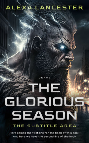 3D mockup of Shark #26586 - Premade Horror Book Cover