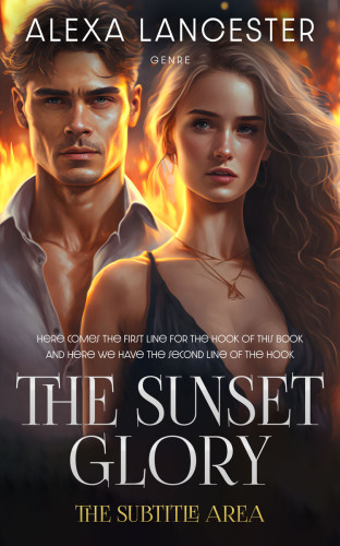 3D mockup of Cocoa Brown #26591 - Premade Romance Book Cover