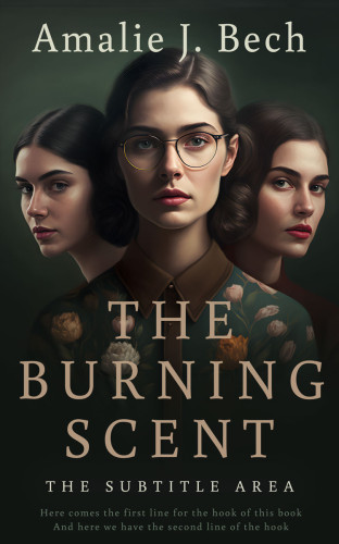 3D mockup of Heavy Metal #26709 - Premade Historical Book Cover