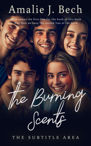 3D mockup of Oriental Pink #26713 - Premade Teen & Young Adult Book Cover