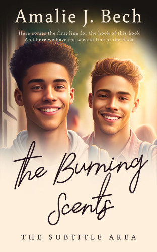 3D mockup of Almond #26717 - Premade Teen & Young Adult Book Cover