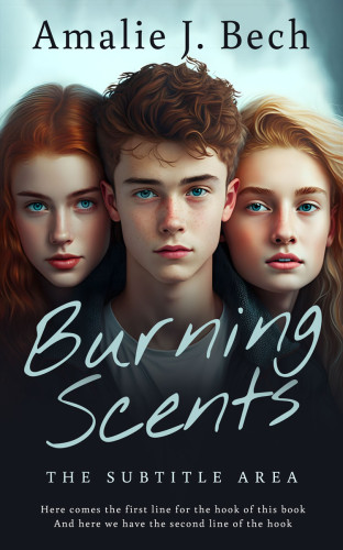 3D mockup of Pumice #26721 - Premade Teen & Young Adult Book Cover