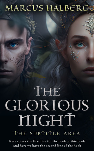 3D mockup of Shark #26760 - Premade Fantasy Book Cover