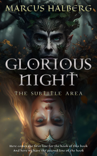 3D mockup of Heavy Metal #26761 - Premade Fantasy Book Cover