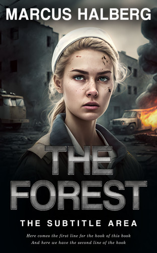 3D mockup of Shark #26774 - Premade Apocalyptica Book Cover