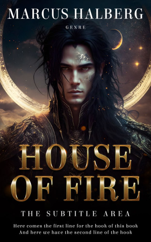 3D mockup of Woodsmoke #26792 - Premade Fantasy Book Cover