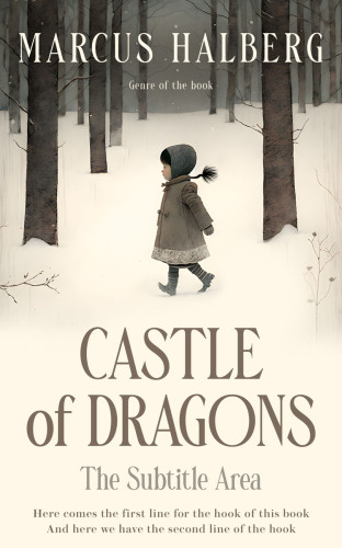 3D mockup of Ecru White #26867 - Premade Horror Book Cover