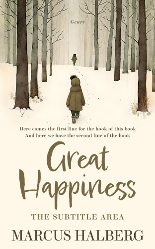 3D mockup of Beige #26869 - Premade Horror Book Cover