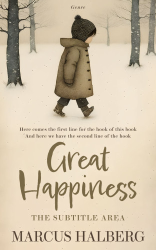 3D mockup of Stark White #26870 - Premade Nature Book Cover