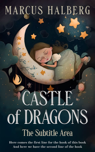 3D mockup of Mirage #26896 - Premade Surreal Book Cover