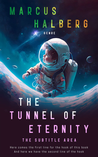 3D mockup of Steel Gray #26905 - Premade Science Fiction Book Cover