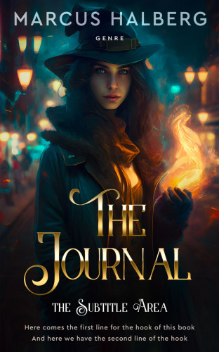 3D mockup of Shark #26955 - Premade Fantasy Book Cover