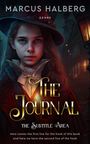 3D mockup of Gondola #26956 - Premade Paranormal & Urban Book Cover