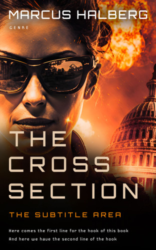 3D mockup of Eclipse #27015 - Premade Mystery & Thriller & Suspense Book Cover