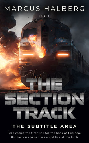 3D mockup of Tan #27035 - Premade Apocalyptica Book Cover