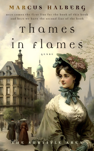 3D mockup of Chino #27040 - Premade Historical Book Cover