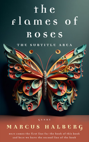 3D mockup of Outer Space #27055 - Premade Poetry Book Cover