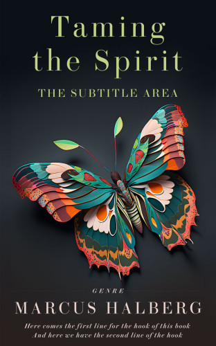 3D mockup of Shark #27059 - Premade Health & Mind & Body Book Cover