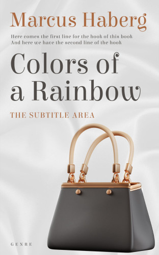 3D mockup of Alto #27101 - Premade Abstract Book Cover