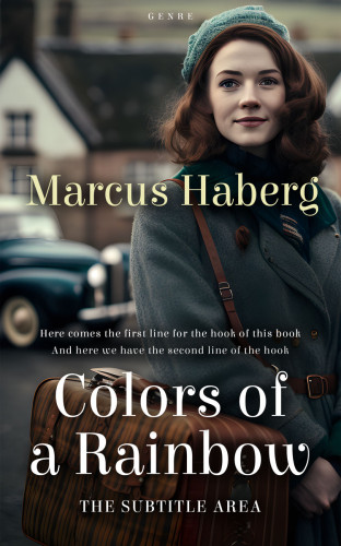 3D mockup of Mine Shaft #27103 - Premade Travel Book Cover