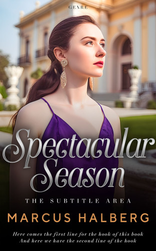 3D mockup of Vanilla #27203 - Premade Historical Book Cover