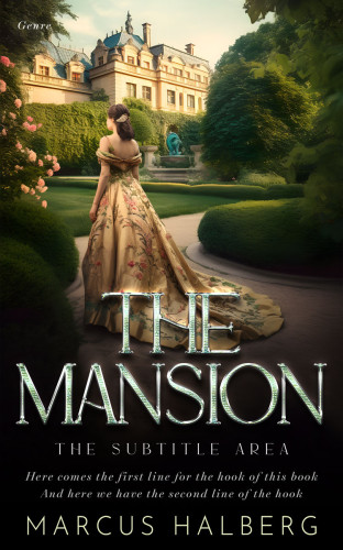 3D mockup of Yuma #27219 - Premade Romance Book Cover