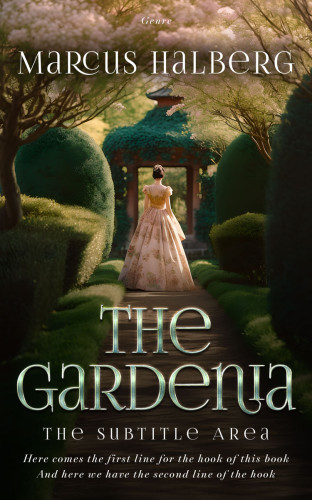 3D mockup of Rangoon Green #27221 - Premade Fantasy Book Cover