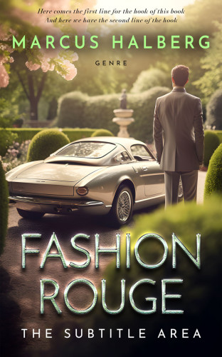 3D mockup of Taupe #27222 - Premade Literary Fiction Book Cover