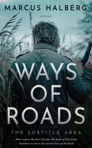 3D mockup of Tower Gray #27260 - Premade Mystery & Thriller & Suspense Book Cover