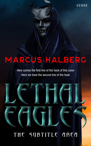 3D mockup of Bunker #27305 - Premade Fantasy Book Cover