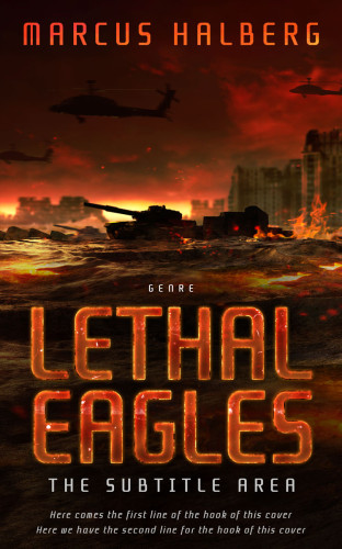 3D mockup of Graphite #27324 - Premade Apocalyptica Book Cover