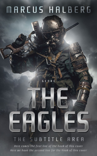 3D mockup of Tuna #27328 - Premade Apocalyptica Book Cover