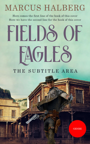 3D mockup of Surf #27340 - Premade Action & Adventure Book Cover