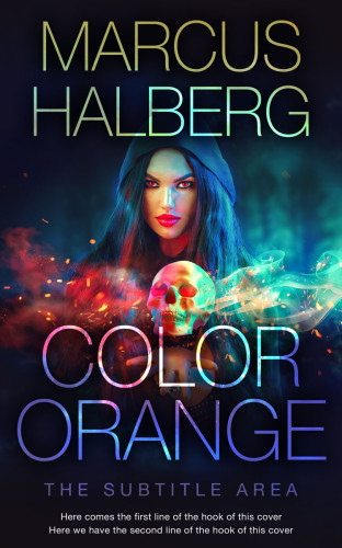 3D mockup of Cinder #27383 - Premade Horror Book Cover