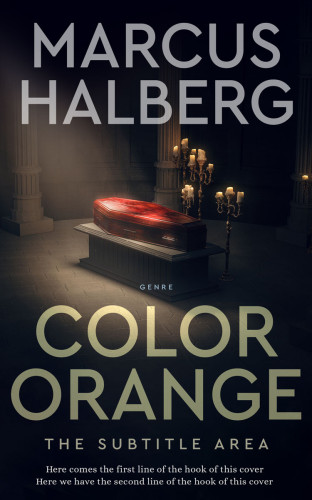 3D mockup of Vulcan #27412 - Premade Horror Book Cover