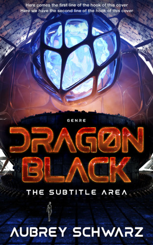 3D mockup of Oriental Pink #27459 - Premade Science Fiction Book Cover