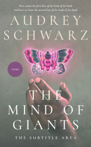 3D mockup of Friar Gray #27571 - Premade Abstract Book Cover