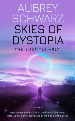 3D mockup of Lavender #27616 - Premade Science Fiction Book Cover