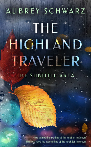 3D mockup of Ebony Clay #27627 - Premade Travel Book Cover