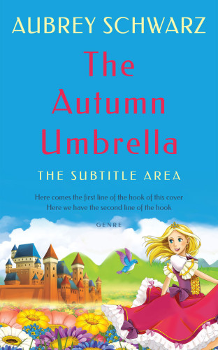 3D mockup of Curious Blue #27652 - Premade Fantasy Book Cover