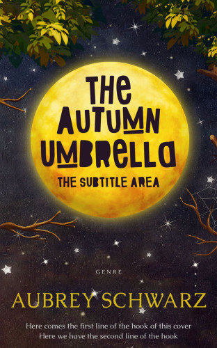 3D mockup of Tulip Tree #27657 - Premade Surreal Book Cover